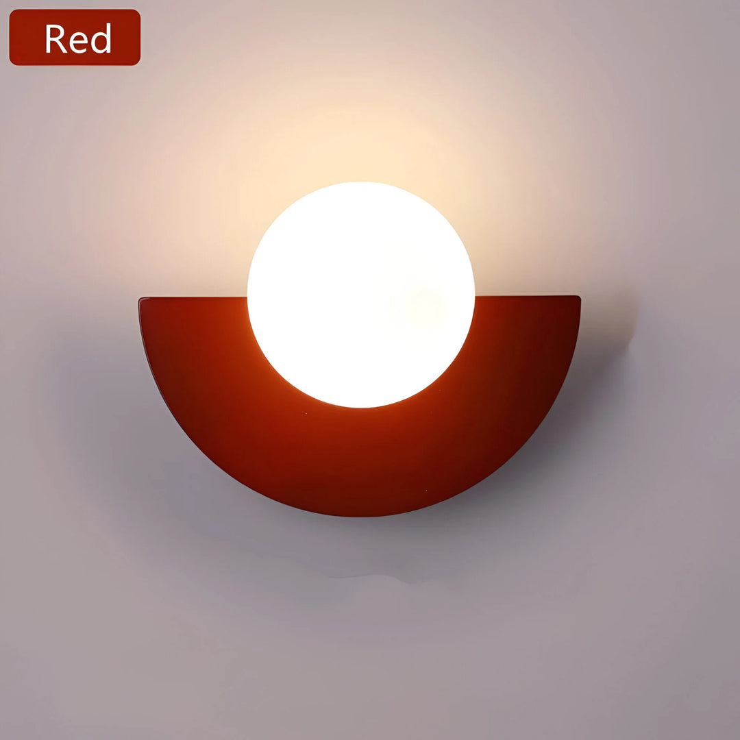 LumiGlow – Modern Semicircle Wall Light