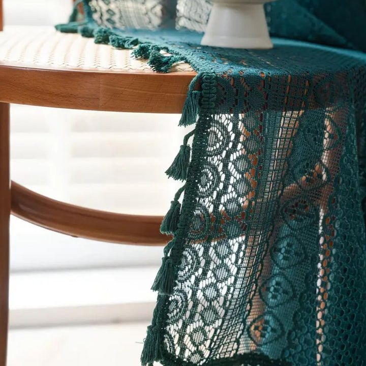 BowLift | Lumine Crochet Tassel Curtain