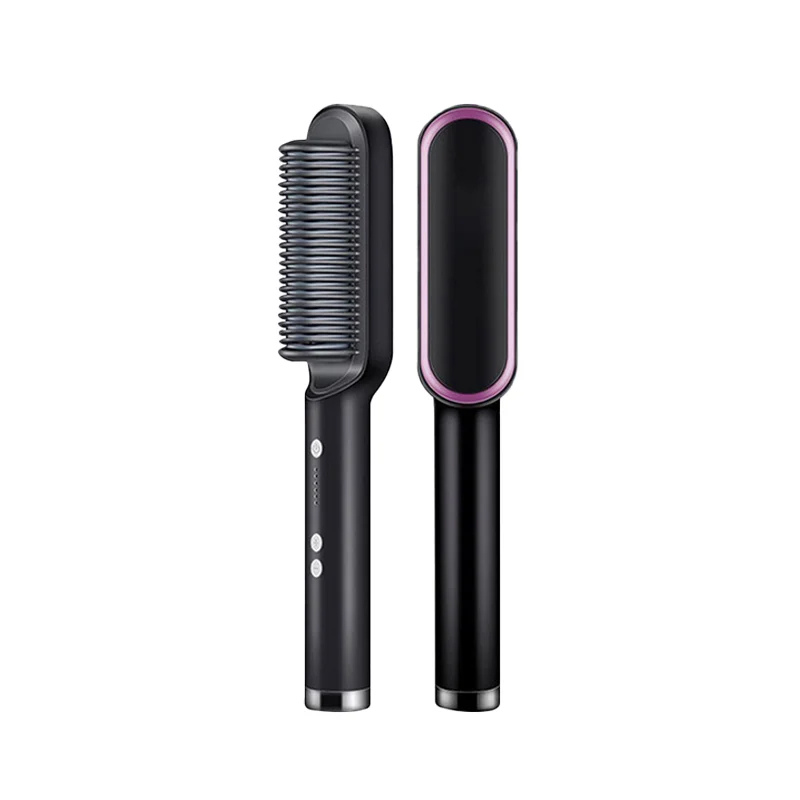 BowLift | Heated Hair Straightening Brush with LED Display