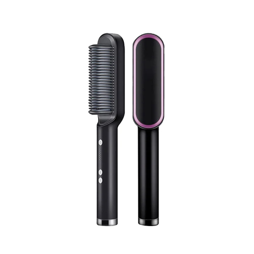 BowLift | Heated Hair Straightening Brush with LED Display