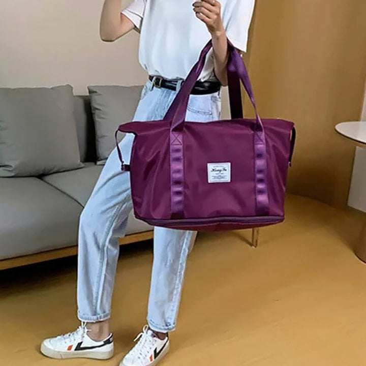 BowLift | High-capacity Double-layer Wet Separation Travelling Bag