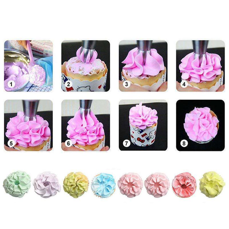 BowLift | Cake Baking Decor Tool Set (8 PCs)
