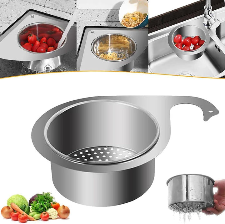 BowLift | Stainless Steel Swan Sink Drain Basket