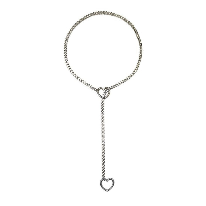 BowLift | Gothic Punk Heart Necklace