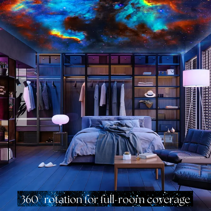 BowLift | Celestial Dreams: 360° Planetarium Galaxy Projector -  Full-room Coverage