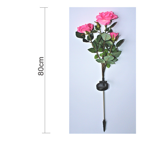 BowLift | Solar-powered rose lights – garden stakes with solar panel for decorative lighting