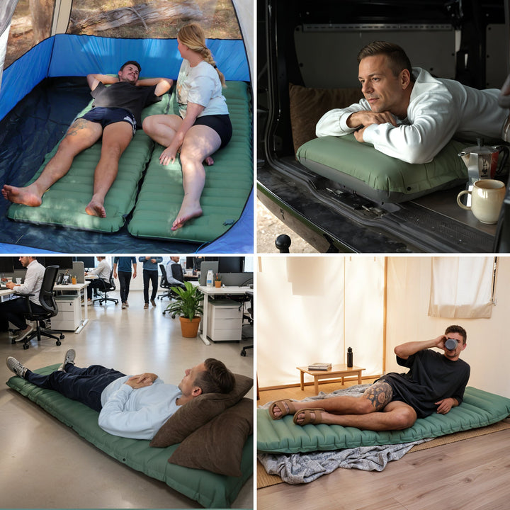 Camping Inflatable & Portable Mattress Bowlift