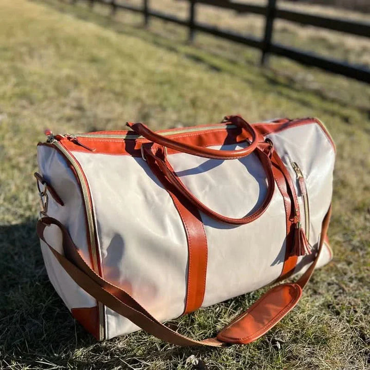 BowLift | Foldable PU Leather Suit Storage Bag