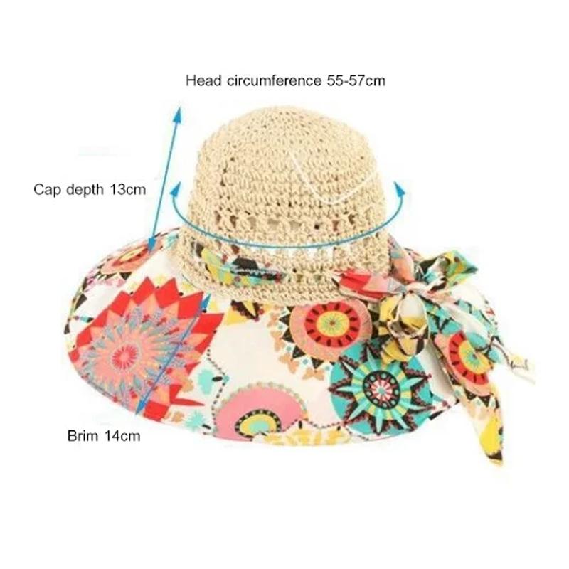 BowLift | Fashion Hollow Printed Sun Hat