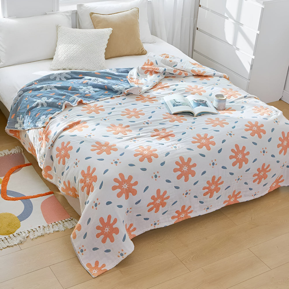 BowLift | Abstract Sunny Reversible Blanket