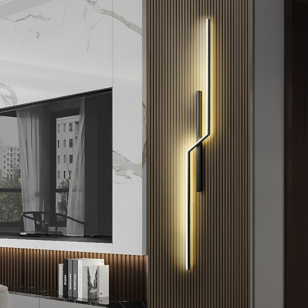 BowLift | Lines Creative LED Modern Minimalist Wall Lamp Decorative Wall Lights Lighting