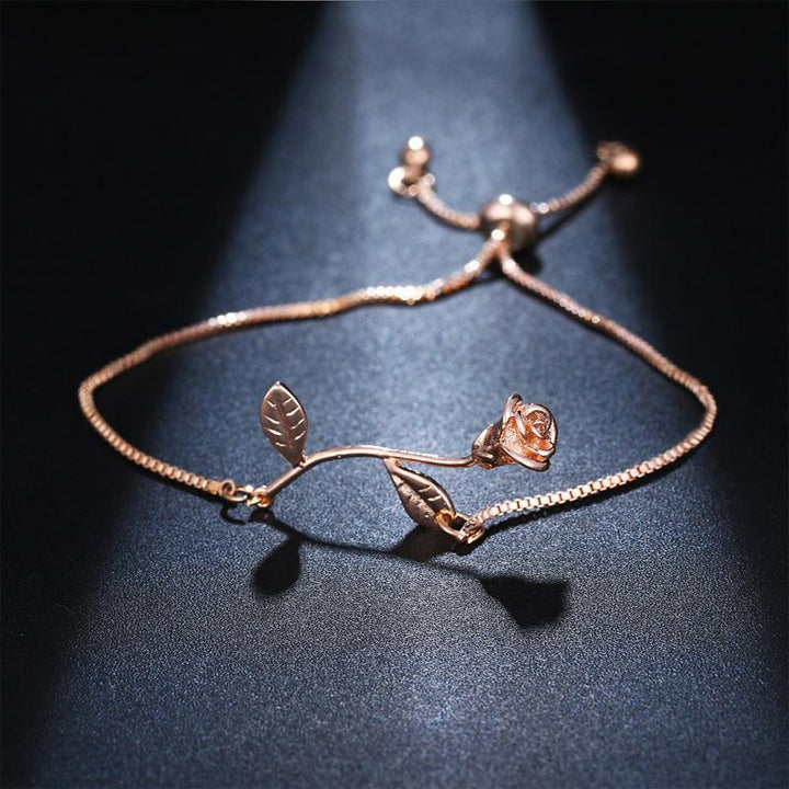 BowLift | Rose Flower Charm Bracelet