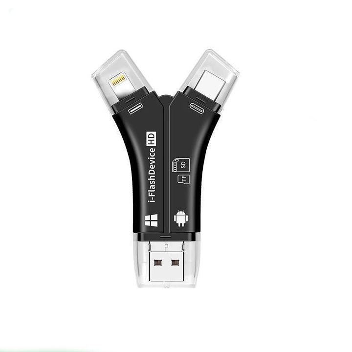 BowLift | 4-in-1 Portable Memory Card Reader For Phones