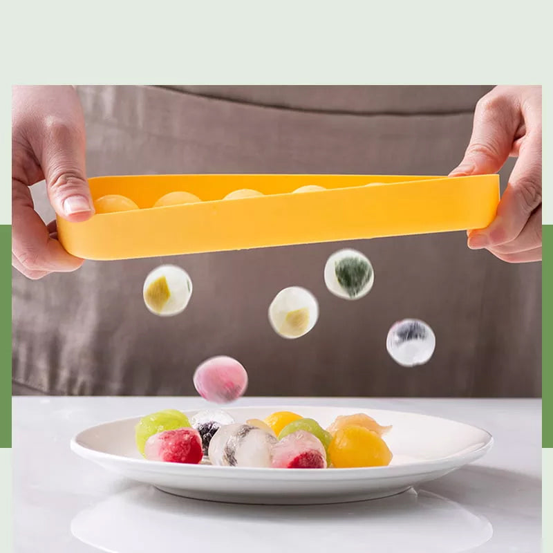 6 Balls Silicone Ice Mold | Bowlift