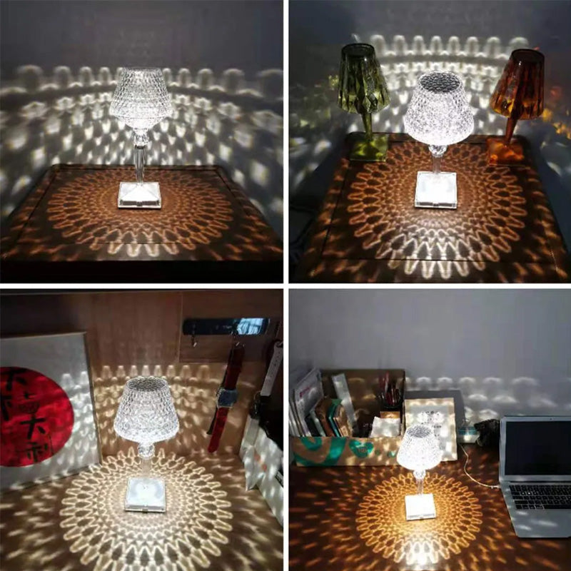 BowLift | Crystal table lamp
