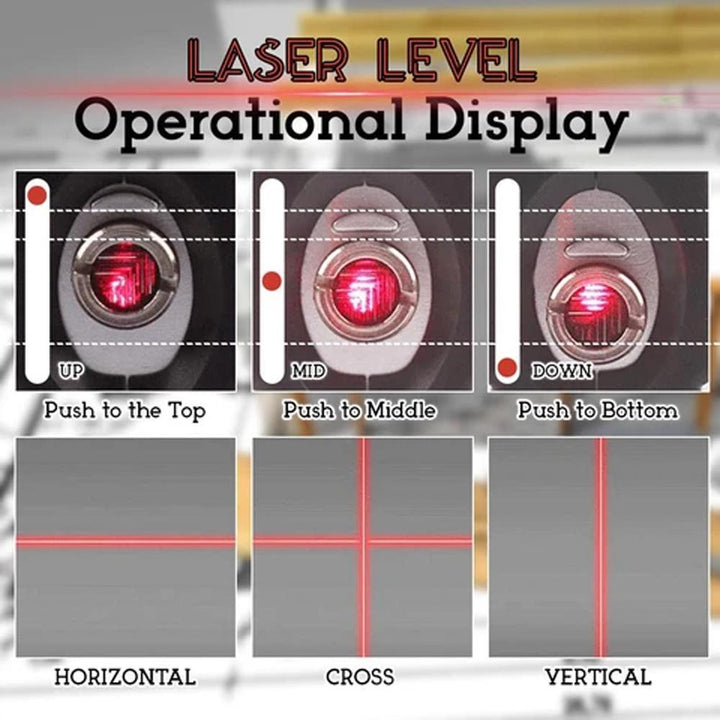 BowLift | Multifunctional Laser Level 4 in 1 Laser Measuring Tool