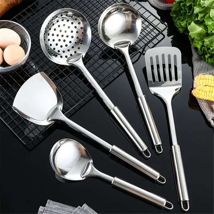BowLift | Premium Stainless Steel Cooking Utensils | 5pcs Set