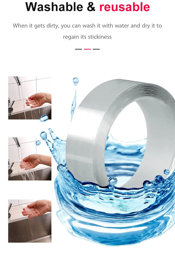 BowLift | Reusable Double Sided Adhesive Traceless Tape