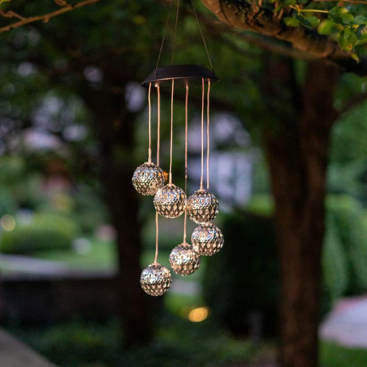 BowLift | Solar Wind Chime Outdoor Light