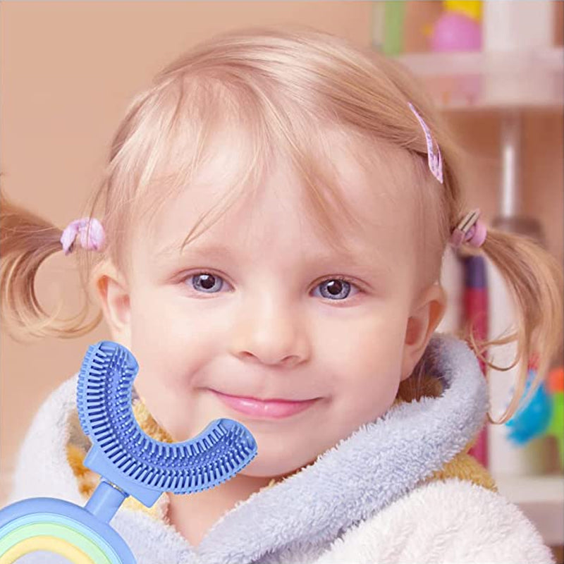 BowLift | Children's Rainbow U-shaped Toothbrush