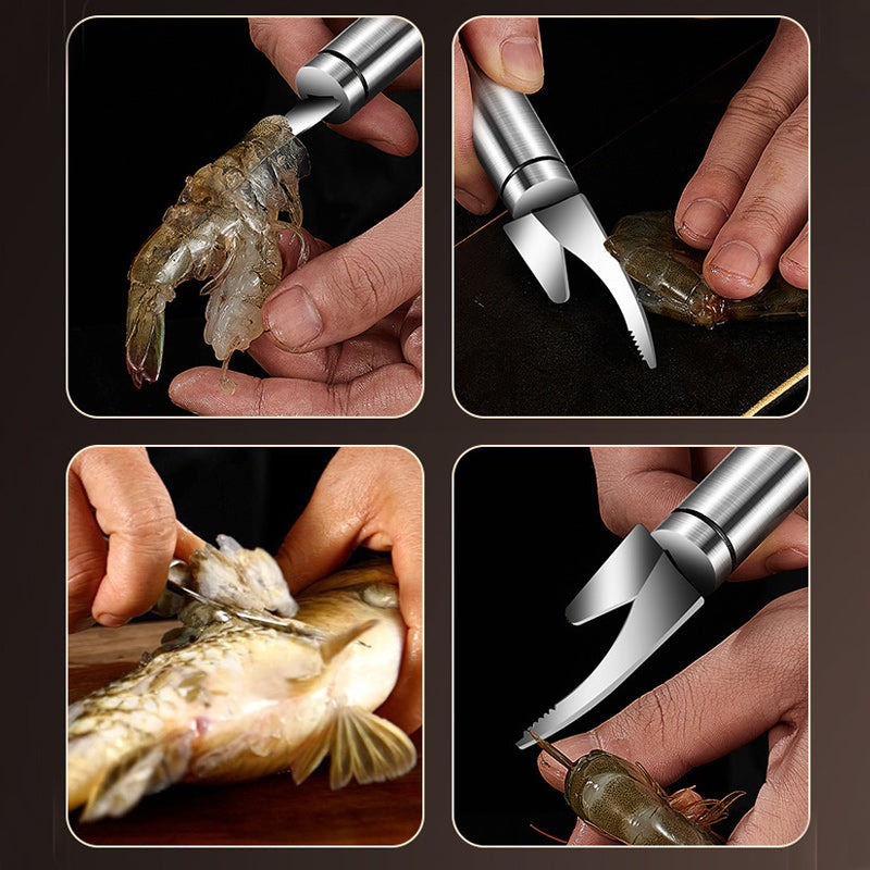 BowLift | 5 in 1 Multifunctional Shrimp Line Fish Maw Knife