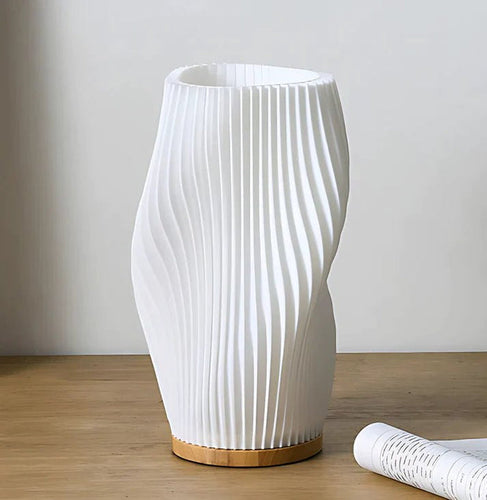 BowLift | Wavecrest Table Lamp – Soft Glow Designer Lamp with Dimmable Warm & Natural White Light