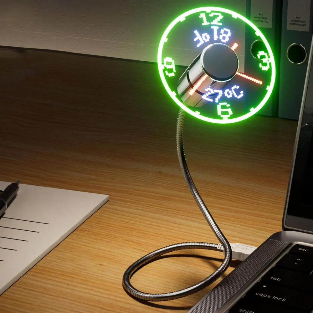 BowLift | TimeGlow Clock Fan