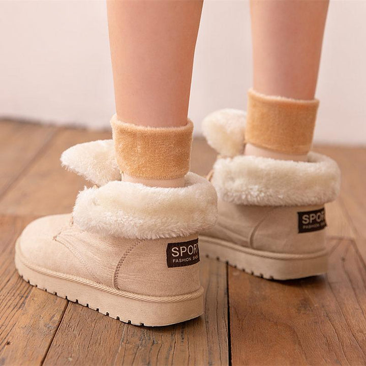 BowLift | Thickening Winter Soft Velvet Snow Socks