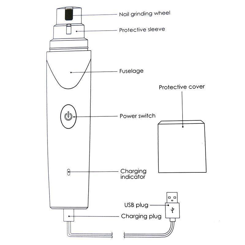 BowLift | Electric Pet Nail Grinder
