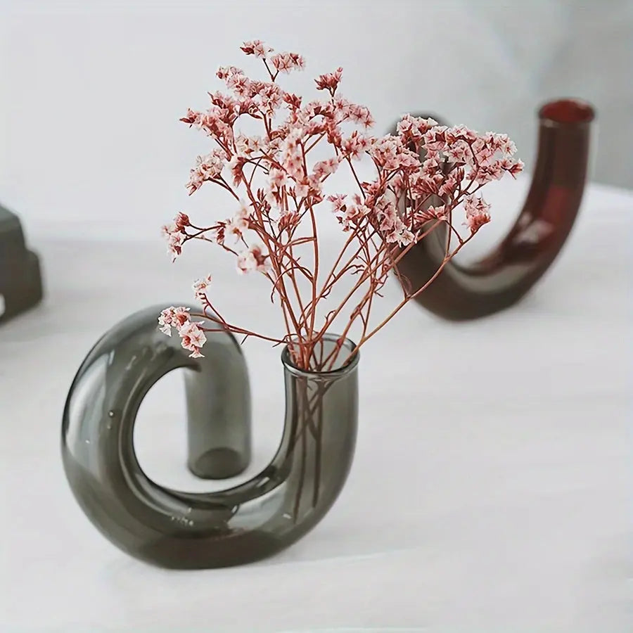 BowLift | TimelessGlow - Pedestal Glass Vase
