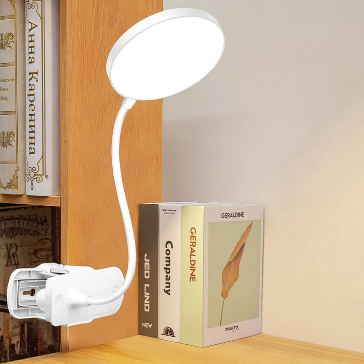LED Clamp Lamp for Studying and Reading