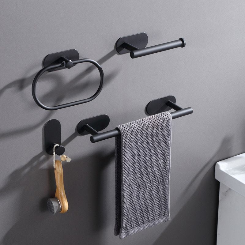 BowLift | Metal Bathroom Set 4-piece Modern Style Bathroom Fixtures Set