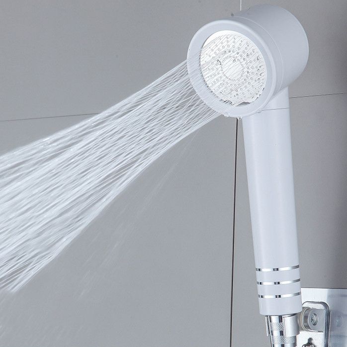 BowLift | Contemporary Shower Head Combination White Adjustable Hand Shower