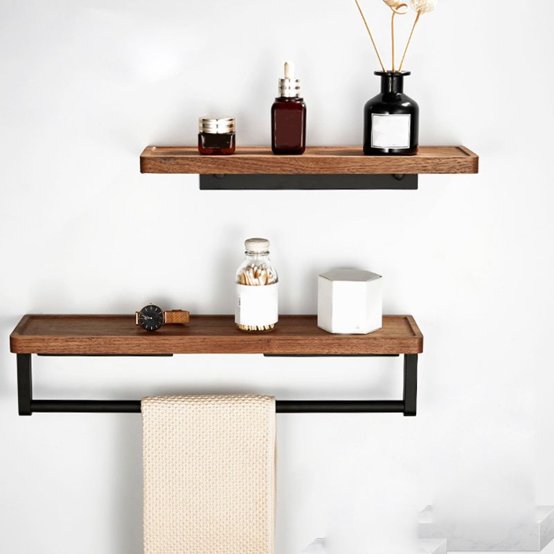 BowLift | Wood and Aluminum Bath Accessory Set Black Bathroom Accessory Kit
