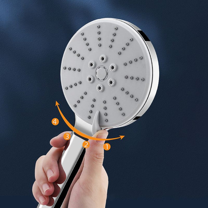 BowLift | Contemporary Handheld Shower Metal Showerhead with Adjustable Spray Pattern