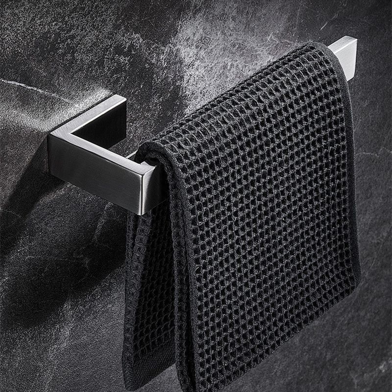 BowLift | Stainless Steel Bathroom Set 4-Piece Modern Style Simple Bathroom Accessory Set