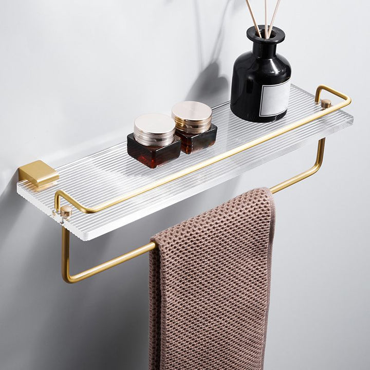 BowLift | Metal Minimalist Bathroom accessory single or in set in Gold