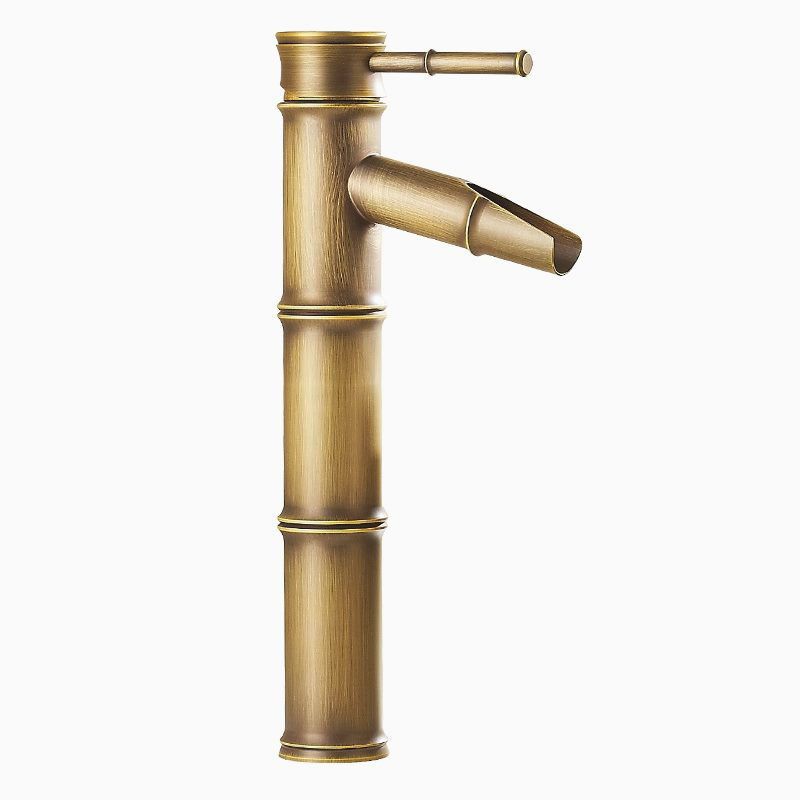 BowLift | A hole water tap country sink bathroom faucet with single lever handle