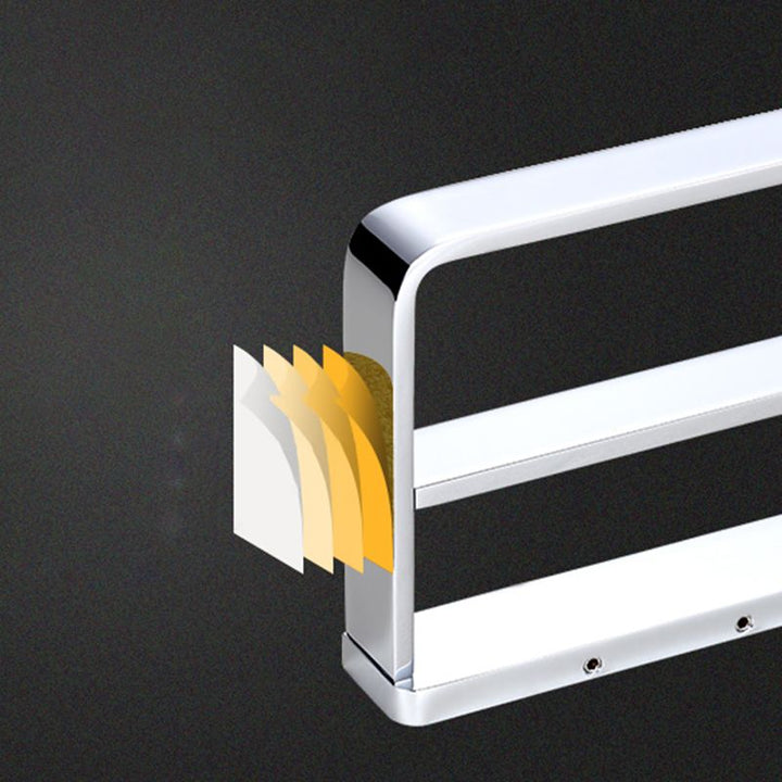 BowLift | Polished Chrome Bathroom Accessory Set Modern Brass Bathroom Accessory Kit