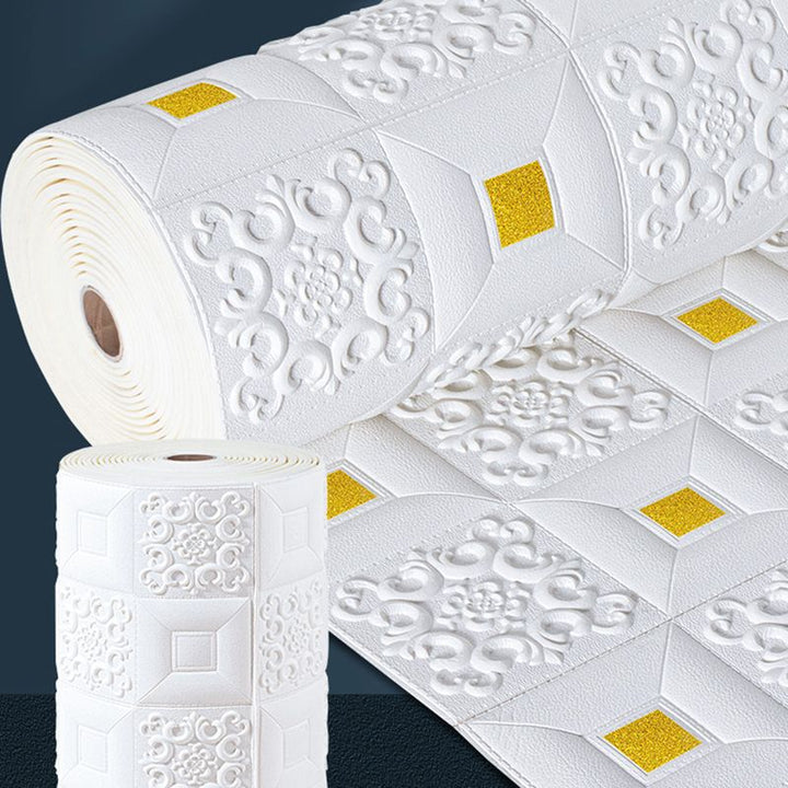 BowLift | Modern 3D Relief Wall Panel Peel and Stick Waterproof Wall Cladding
