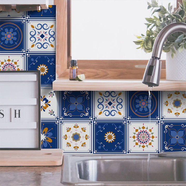 BowLift | PVC Peel and Stick Mosaic Tile Wallpaper with Square Shape