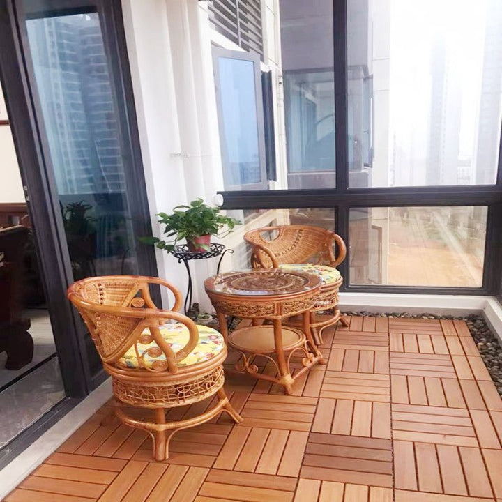 BowLift | Outdoor Patio Water-Repellant Composite Wood Click Decking Board