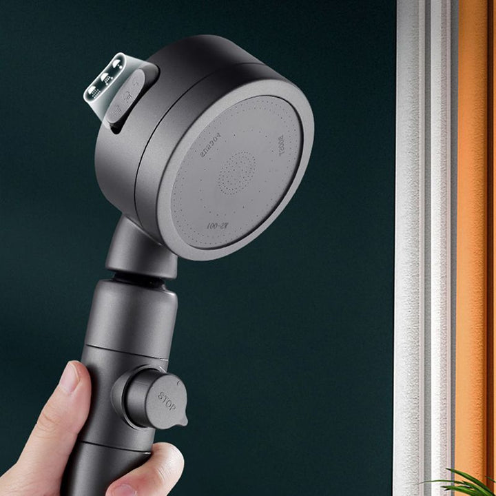 BowLift | Plasti Showerhead Contemporary Handheld Showerhead with Adjustable Water Flow