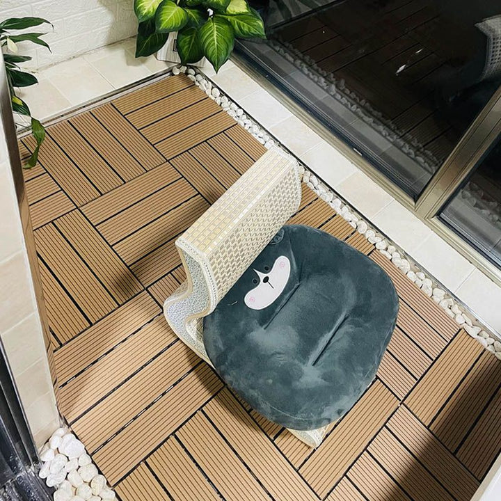 BowLift | Classic Wooden Outdoor Flooring Composite Paving Tiles
