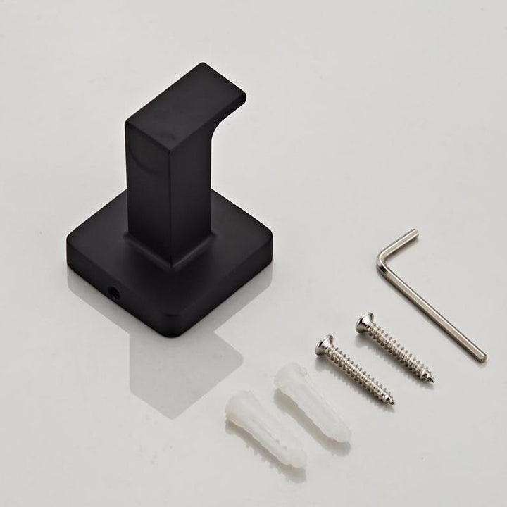 BowLift | Traditional Metal Bathroom Hardware Set Wall Hooks/Towel Bar/Ring & Paper Holder