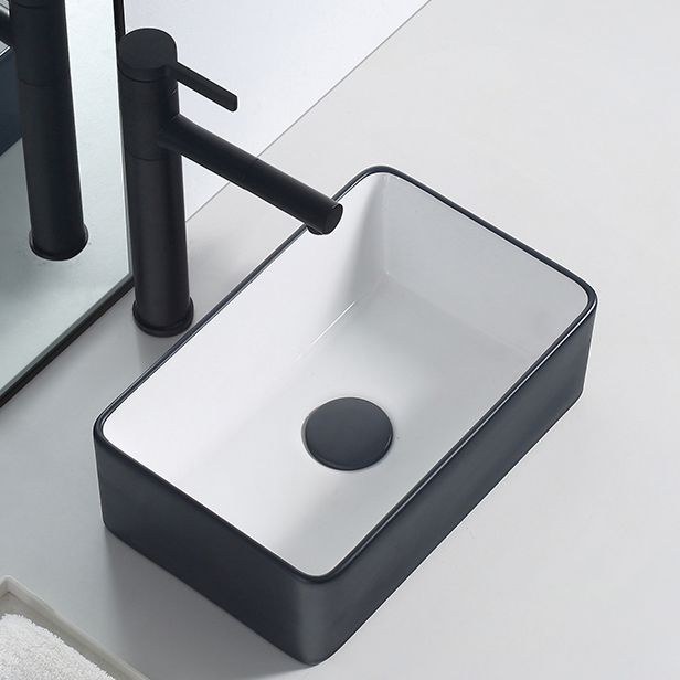 BowLift | Modern porcelain floor washbasin Rectangular washbasin for the bathroom