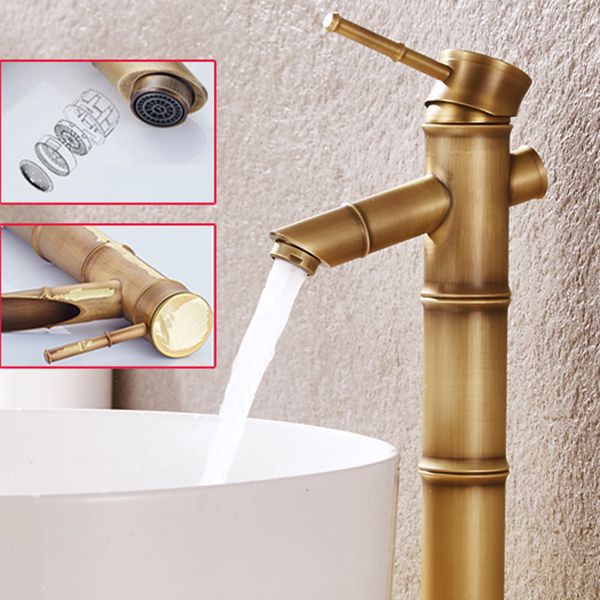 BowLift | Country House Style Basin Mixer Single Hole Bathroom Fitting