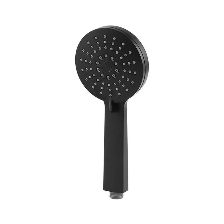 BowLift | Contemporary Black Round Showerhead Combo Rain Shower Hand Shower