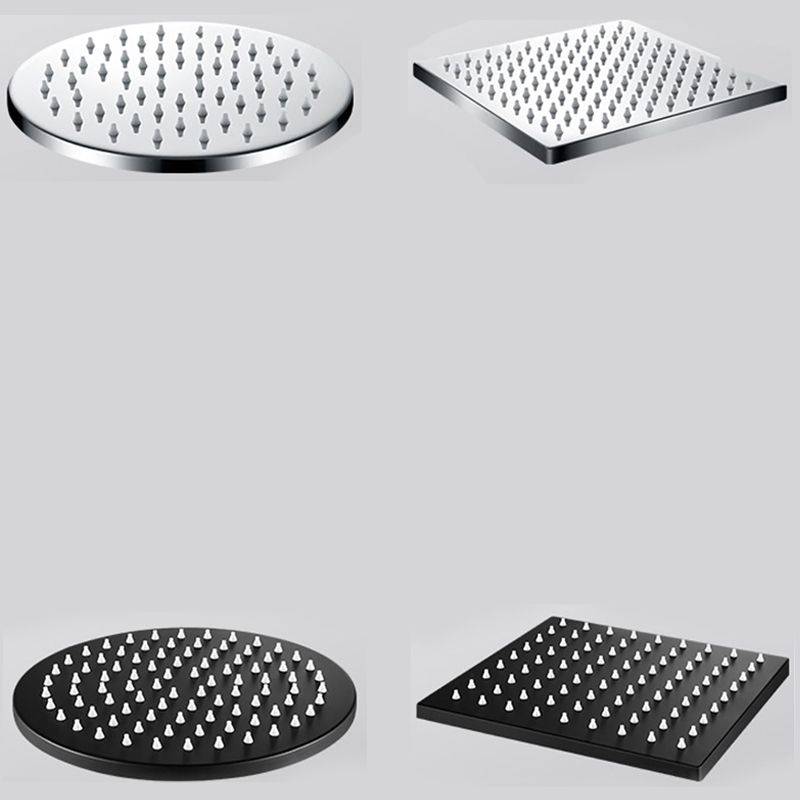 BowLift | Contemporary square shower head combination with hand shower