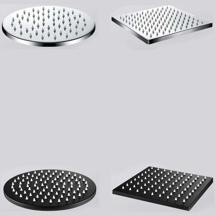 BowLift | Contemporary square shower head combination with hand shower
